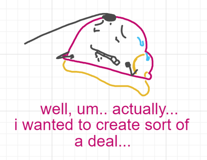 A panel from Ready Oar Knot, episode three of the Board Boards object show by Furretwalk/WalkingFurret.